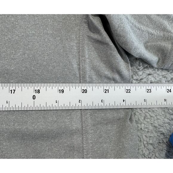 511 Tactical Gray Polo Shirt Snap Button Performance Size Large - Picture 6 of 12